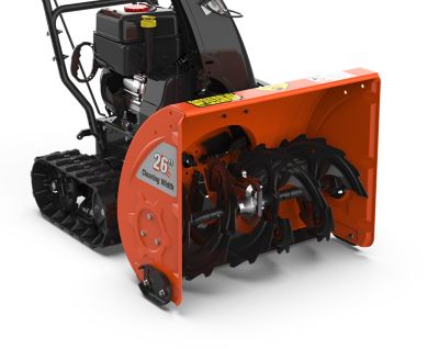 Image showing  26 in. 2-Stage Track Drive Gas Snow Blower - 250cc B&S Engine, 40 ft. Throw, Heated Grips, LED