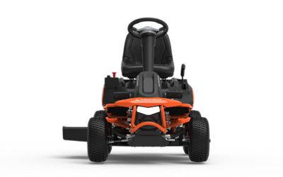 Image showing  38 in. Riding Mower YF48vRX-RER38, 48V 75 Ah, Twin-Blade 3-in-1, 1.5-Acre, Cruise Control, LED