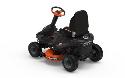 Image showing  38 in. Riding Mower YF56VRX-RER38LI50, 56V 75Ah, Twin-Blade 3-in-1, up to 2.5-Acre, Cruise Control, LED