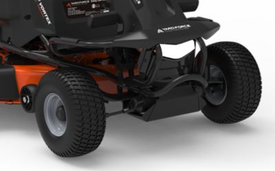 Image showing  38 in. Riding Mower YF56VRX-RER38LI50, 56V 75Ah, Twin-Blade 3-in-1, up to 2.5-Acre, Cruise Control, LED