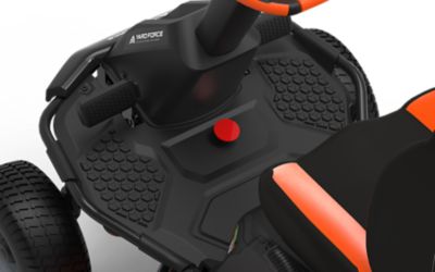 Image showing  38 in. Riding Mower YF56VRX-RER38LI50, 56V 75Ah, Twin-Blade 3-in-1, up to 2.5-Acre, Cruise Control, LED