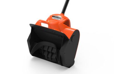 Image showing  11 in. Electric Snow Shovel, 10A Motor, 120V Corded, 20 ft. Throw, 6 in. Depth, LED Headlight