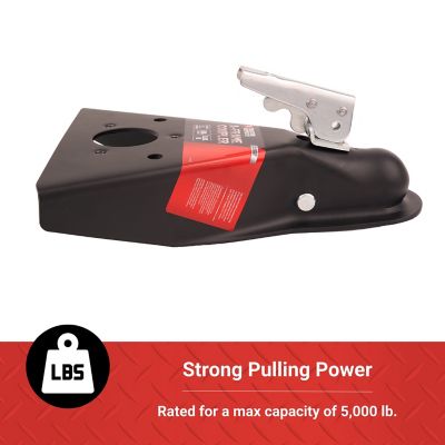 Image showing  2 in. Ball A-Frame Trailer Coupler, 5,000 lb.