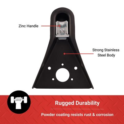 Image showing  2 in. Ball A-Frame Trailer Coupler, 5,000 lb.