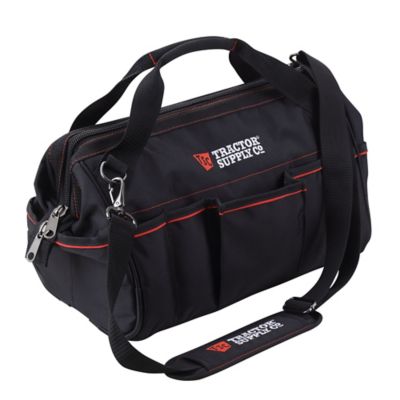 Image showing  16 in. Wide Mouth Tool Bag with 14 Pockets