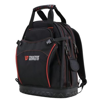 Image showing  Hard-Bottom Tool Backpack with 29 Interior Pockets