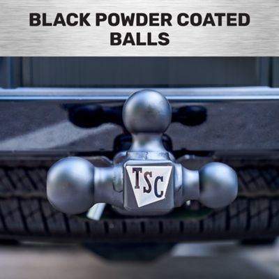 Image showing  2 in. Tri-Ball Hitch Mount with 1-7/8 in., 2 in. and 2-5/16 in. Balls, 10,000 lb. Capacity