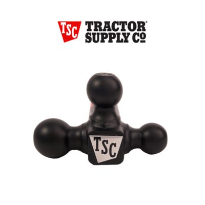 Image showing 7 th Tractor Supply 2 in. Tri-Ball Hitch Mount with 1-7/8 in., 2 in. and 2-5/16 in. Balls, 10,000 lb. Capacity