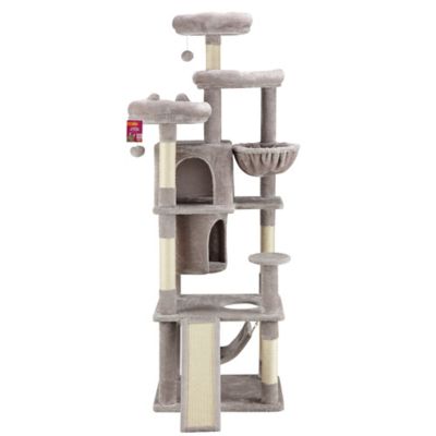 Image showing  6 ft. Climbing Cat Tower with Hammock