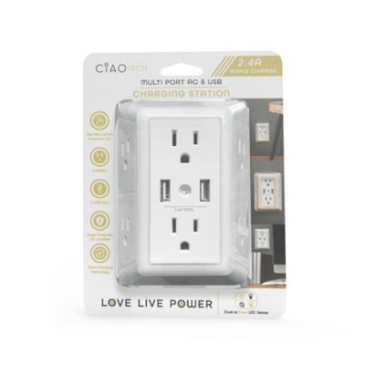 CIAO Tech Multiport AC Outlet/Charger, CPAZY00-026