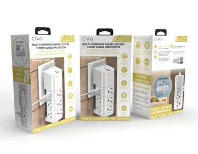 CIAO Tech Multiport AC Outlet/Charger, CPAT900-067
