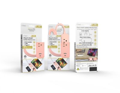 CIAO Tech Extendble Cord with Dual USB, CPAT548-044