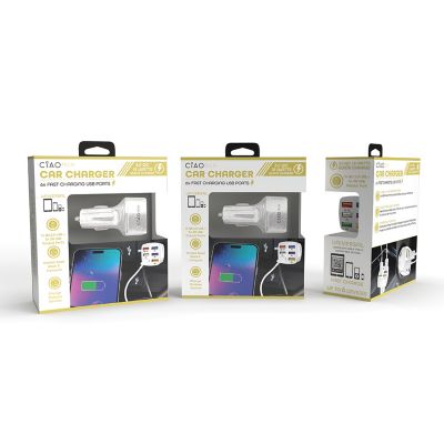 CIAO Tech 12V LED Car Charger, CCHZY00-003