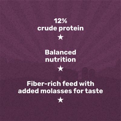 Image showing  12% Sweet Textured Livestock Feed, 50 lb. Bag