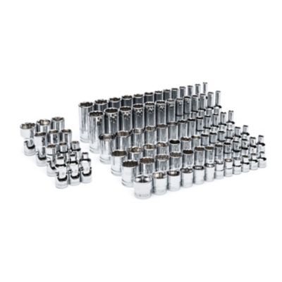 Image showing  89 pc. 1/4 in. Drive Master Metric Socket Set in Foam Storage Tray