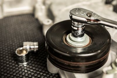 Image showing 6 th GEARWRENCH 89 pc. 1/4 in. Drive Master Metric Socket Set in Foam Storage Tray