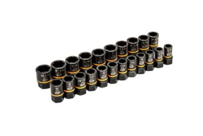 Image showing 6 th GEARWRENCH 31 pc. 3/8 in. Drive 90T Ratchet and Bolt Biter Socket Set with Foam Storage Tray