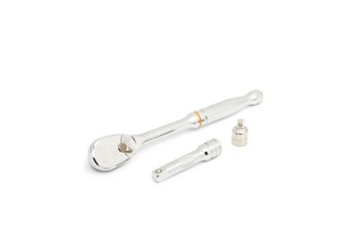 Image showing 7 th GEARWRENCH 31 pc. 3/8 in. Drive 90T Ratchet and Bolt Biter Socket Set with Foam Storage Tray