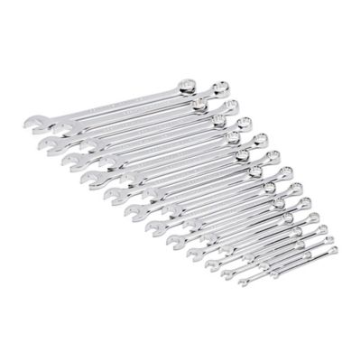 Image showing  24 pc. 12 Point Long Pattern Combination Metric Wrench Set in Foam Storage Tray