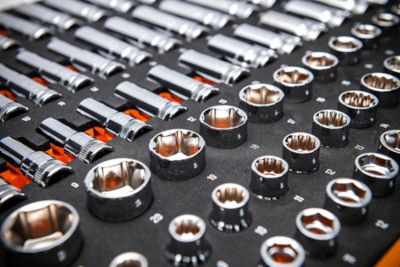 Image showing 6 th GEARWRENCH 104 Pc. 3/8 in. Drive Master Metric Socket Set in Foam Storage Tray