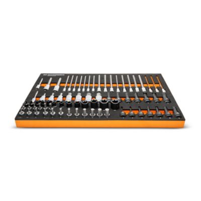 Image showing 5 th GEARWRENCH 74 pc. 1/4 in., 3/8 in., 1/2 in. Drive Metric Bit Socket Set in Foam Storage Tray