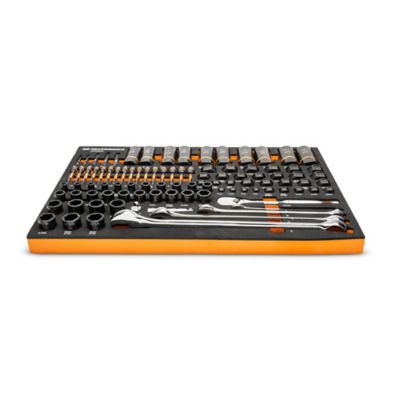 Image showing 5 th GEARWRENCH 97 pc. 1/4 in., 3/8 in., 1/2 in. Drive Bolt Biter Mechanics Tool Set in Foam Storage Tray