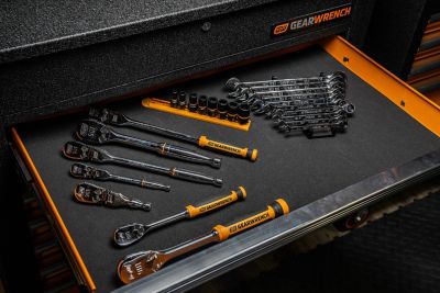 Image showing 5 th GEARWRENCH 41 in. 11 Drawer GSX Series Rolling Tool Cabinet