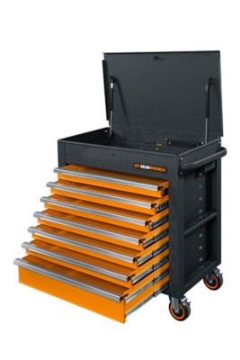 Image showing  35 in. 7 Drawer GSX Series Rolling Tool Cart with Tilt Top