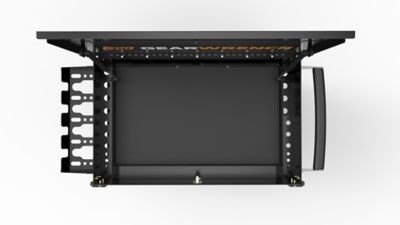 Image showing 5 th GEARWRENCH 33 in. 4 Drawer Black & Orange Utility Cart