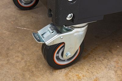 Image showing 9 th GEARWRENCH 32 in. 2 Drawer Black & Orange Utility Cart