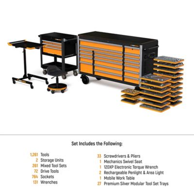 Image showing  1,268 pc. Mechanics Tool Set