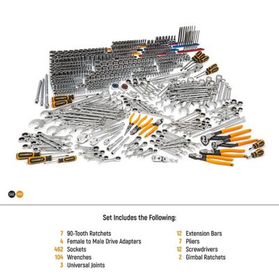 Image showing  614 pc. Mechanics Tool Set