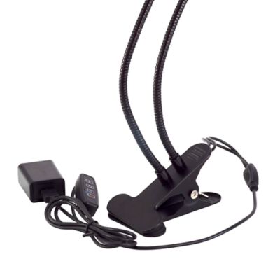 Image showing  2 Head Flex Neck Grow Light