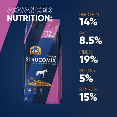 Image showing  Strucomix Puffed/Extruded Grain Senior Horse Feed