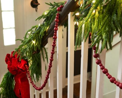 Image showing  72 in. Natural-Like Artificial Pine Garland
