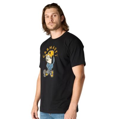 Image showing  Men's Relaxed Fit Lightweight Active Jac Graphic Crew Neck Short-Sleeve T-Shirt