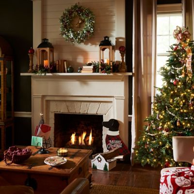 Image showing  20.2 in. Metal Tree Christmas Card Holder