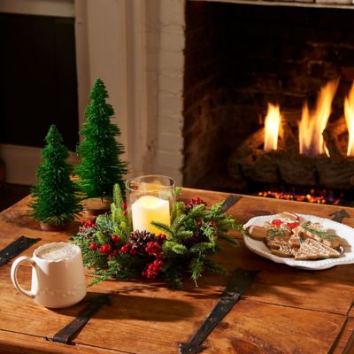 Image showing  Plastic Tabletop Christmas Tree, 12 in.