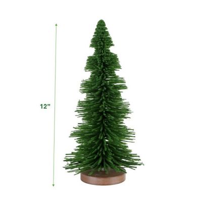 Image showing  Plastic Tabletop Christmas Tree, 12 in.