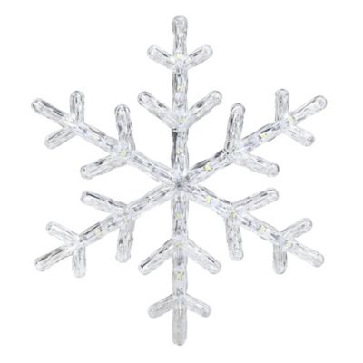 Image showing  9 ft. 5-Light Snowflake String Lights