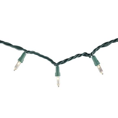 Image showing  20.2 ft. 100-Light Indoor/Outdoor UL LED Mini Christmas String Lights, Warm White