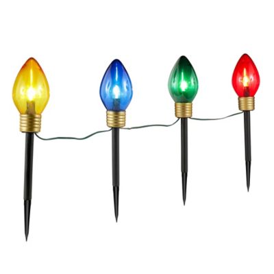 image of a Christmas Yard Stakes