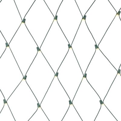 Image showing  6 ft. x 4 ft. 120-Light Indoor/Outdoor UL LED Christmas Net Lights, Warm White