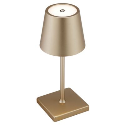 Image showing  Metal Touch Table Lamp, 10.5 in.