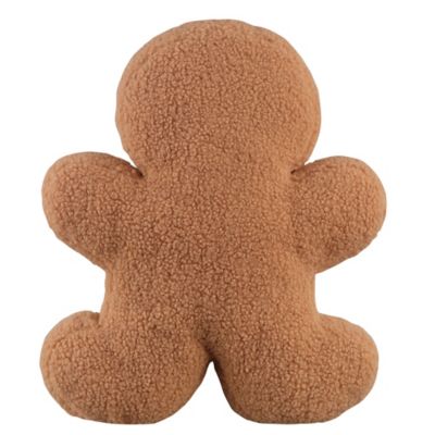 Image showing  Gingerbread Man Christmas Throw Pillow, 15 in.