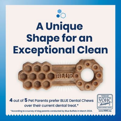 Image showing 7 th Blue Buffalo Dental Dog Chew, Medium, 14 ct.