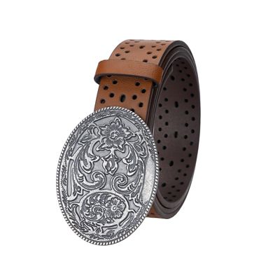 Image showing  Women's 38mm Plaque Buckle Belt