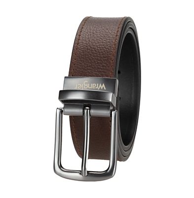 Image showing  Men's Twist Reversible Belt with Laser Engraved logo