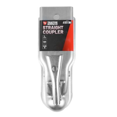 Image showing 8 th Tractor Supply 2 in. Ball Straight Coupler with 3 in. Channel, 5,000 lb.