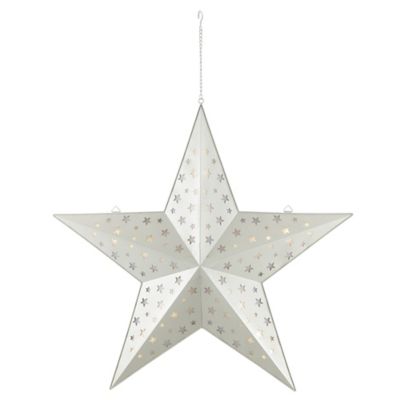 Image showing  36 in. LED Light Metal Star